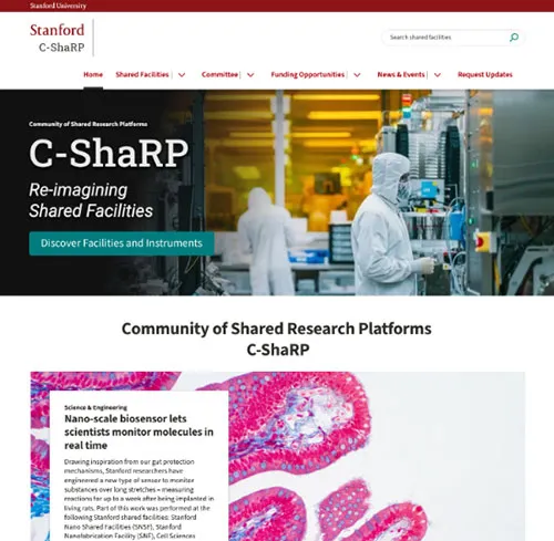 Stanford C-ShaRP website